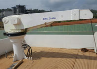Yacht 1T 4M Telescopic Boom Crane, mały dźwig do łodzi CCS ABS BV Certified